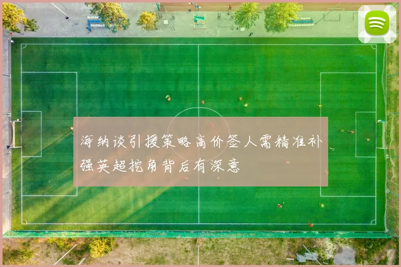 海纳谈引援策略高价签人需精准补强英超挖角背后有深意